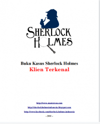 Buku Kasus Sherlock Holmes : Klien Terkenal