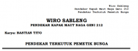 Image of Pendekara Kapakl Maut 212 Wiro Sableng : Pendekar Terkutuk Pemetik Bunga
