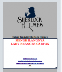 Salam Terakhir Sherlock Holmes 6 : Menghilangnya Lady Frances Carfac