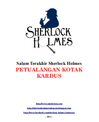 Image of Salam Terakhir Sherlock Holmes ; Petualangan Kotak Kardus