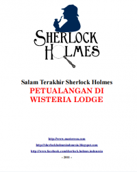Petualangan Sherlock Holmes : Petualangan di Wisteria Lodge