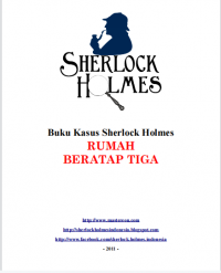 Buku Kasus Sherlock Holmes : Rumah Beratap Tiga