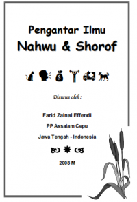 Pengantar Ilmu
Nahwu & Shorof