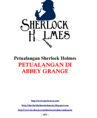 Image of Petualangan Sherlock Holmes : Petualangan di Abbey Grange